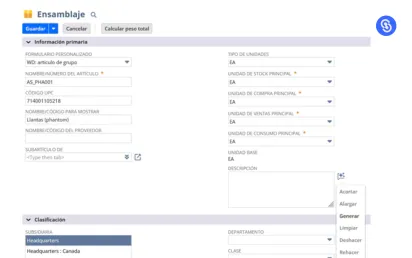 Miniatura NetSuite ERP