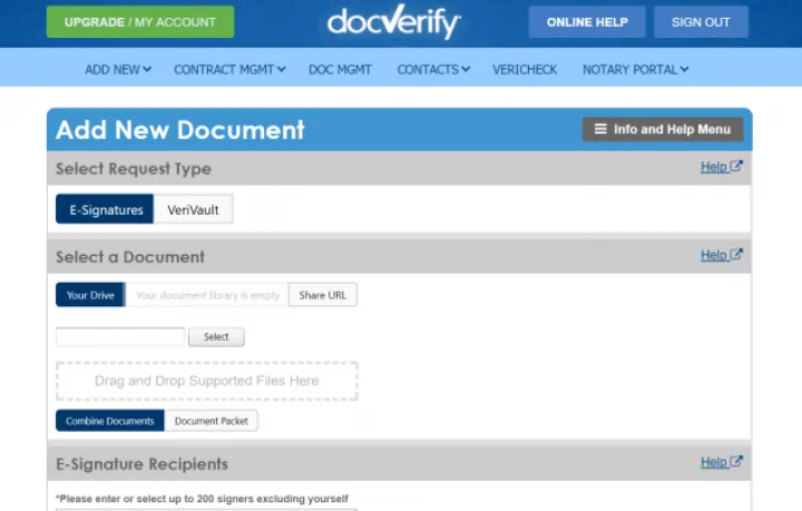 Captura DocVerify