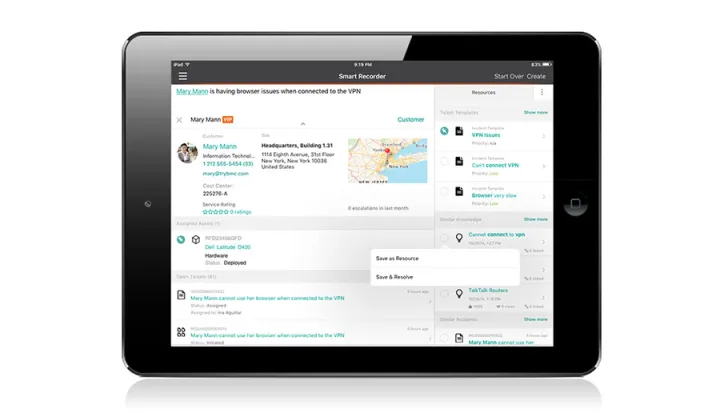 Captura Remedy IT Service