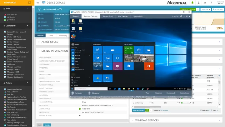 Captura SolarWinds RMM