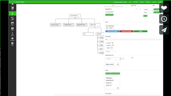 Captura PlanHammer Gantt