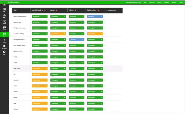 Captura PlanHammer Gantt