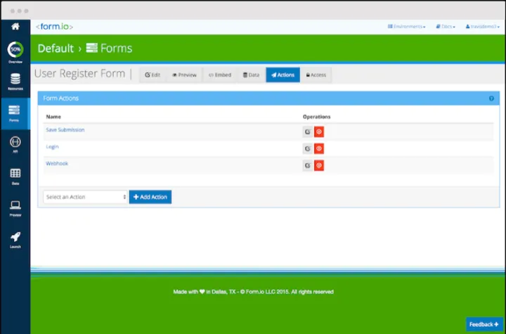 Captura Form.io