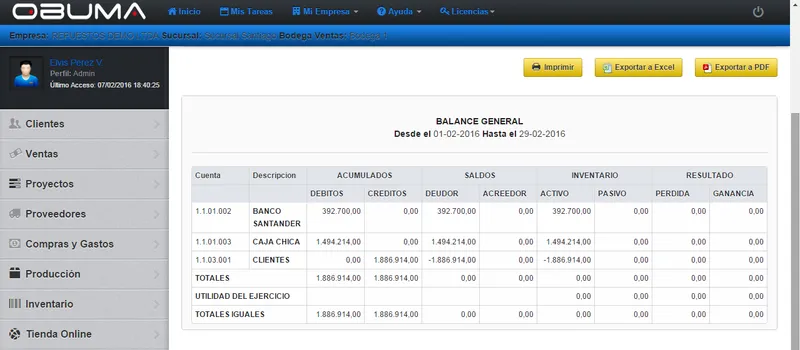 OBUMA ERP