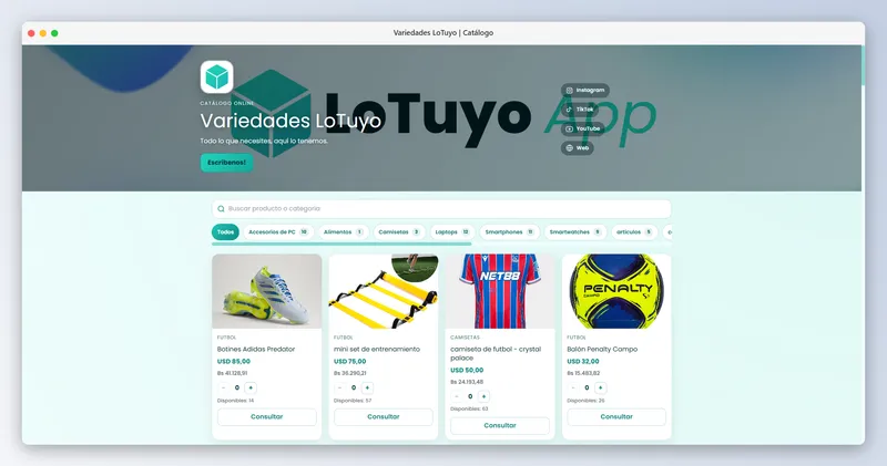 LoTuyo App