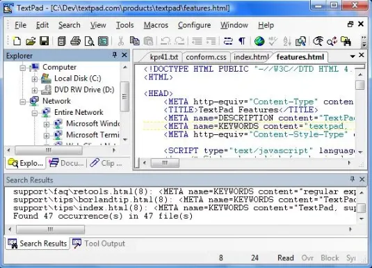 TextPad Editores de Texto