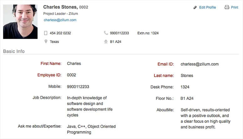 Zoho People