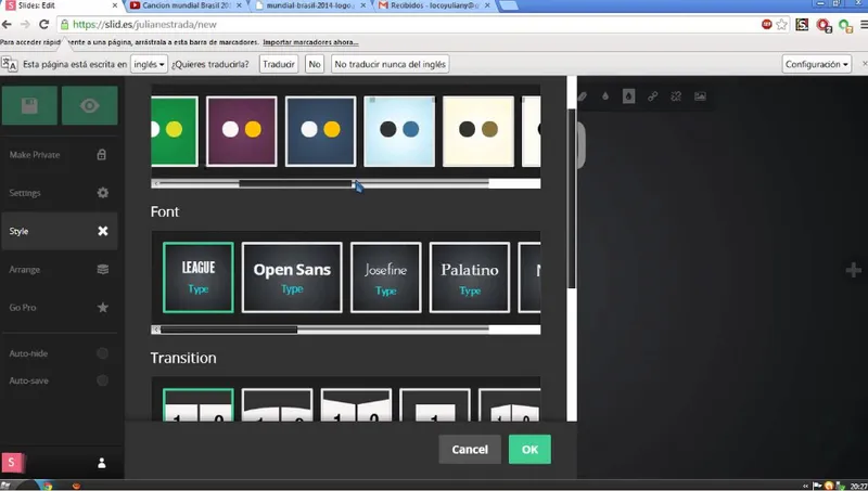Slides Presentaciones
