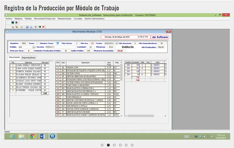 DSI Control de Piso