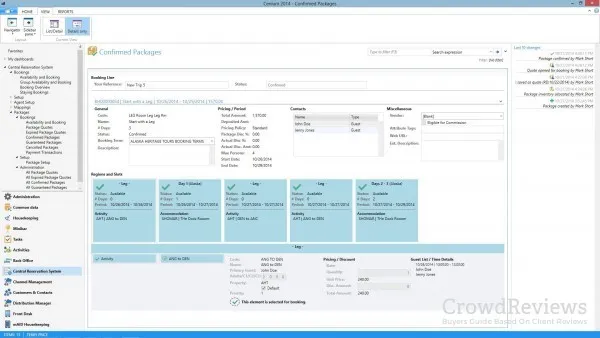 Cenium Hospitality ERP