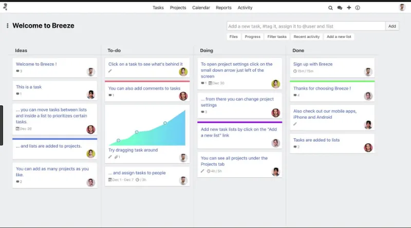 Breeze Kanban